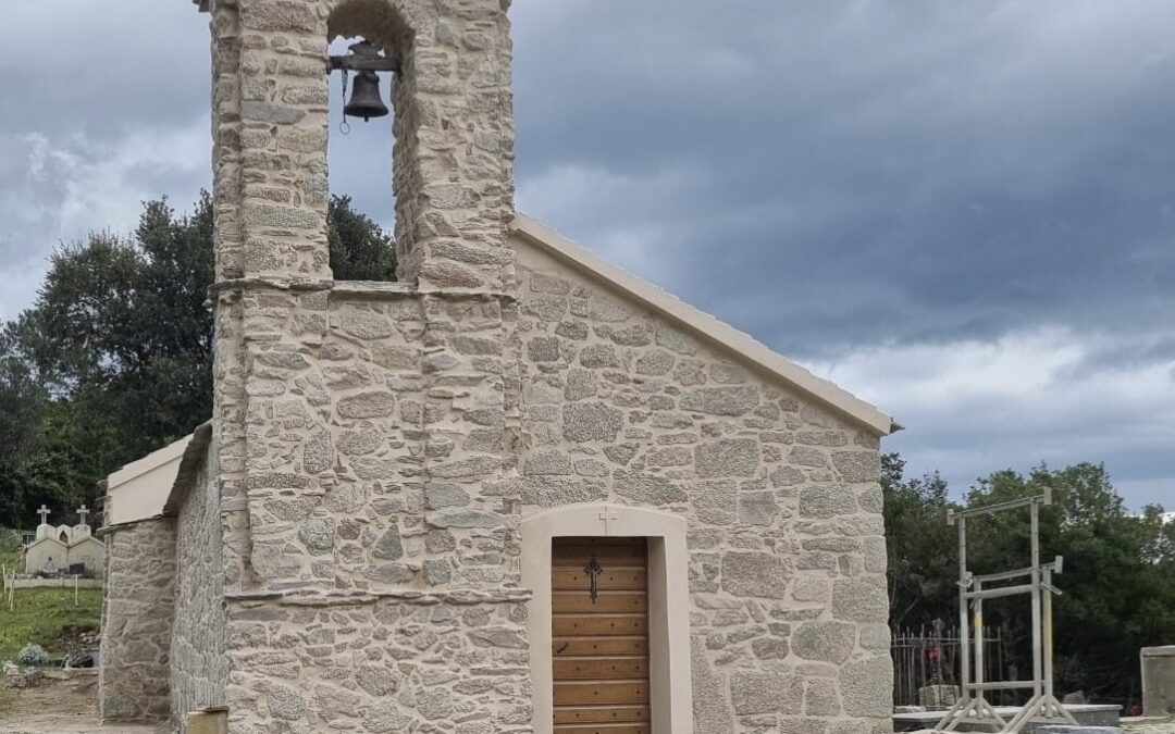 ANIA : Travaux de rénovation de la chapelle Santa Maria sont terminés